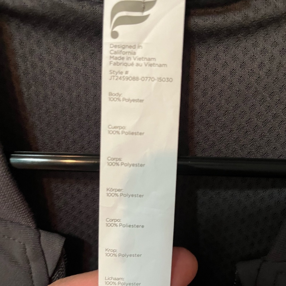 Fabletics Gray Bomber Jacket - image 2